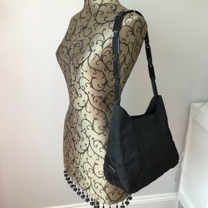 Prada nylon hobo bag